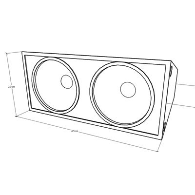 Linear array speaker (single) (8pcs / group)